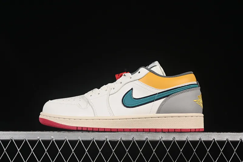 All categories Air Jordan Jordan series basketball shoes Air Jordan 1 Low Air Jordan 1 Low AJ1 Joe 1 mandarin duck hook low-top cultural and leisure sports sneakers HV4511-133